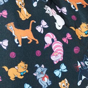 Disney Tote Travel Bag Cats Print: Figaro Cheshire Oliver & Co Marie Aristocats