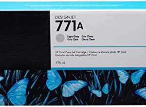 Hp B6Y22A 771A Light Gray Original Ink Cartridge