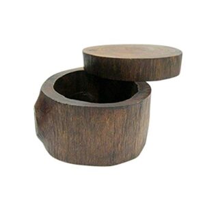 Trust TRUSTSHOP - Wooden Ring Box Handmade Antique Wedding Ring Case Gift