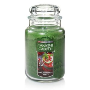 yankee candle cool christmas mint
