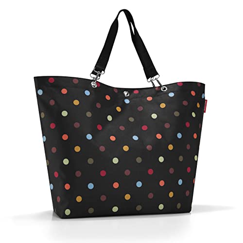 reisenthel shopper XL dots – Spacious shopping bag and classy handbag in one - Made of water-repellent material