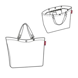 reisenthel shopper XL dots – Spacious shopping bag and classy handbag in one - Made of water-repellent material