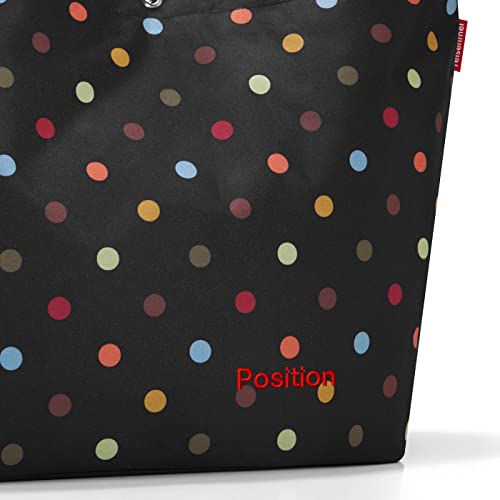 reisenthel shopper XL dots – Spacious shopping bag and classy handbag in one - Made of water-repellent material