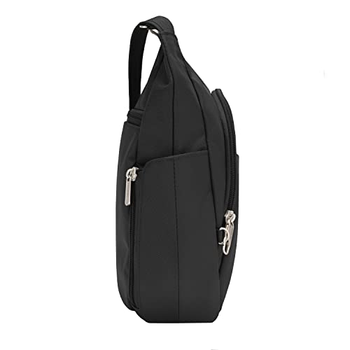 Travelon Anti-Theft Cross-Body Bucket Bag, Black, One Size