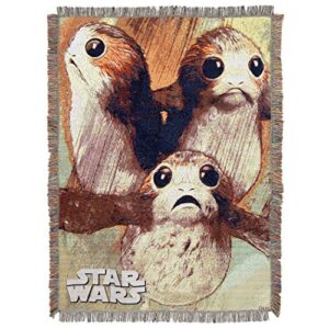 northwest woven tapestry throw blanket, 48 x 60 inches, little guys