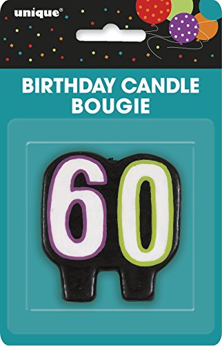 Birthday Cheer 60th Birthday Candle