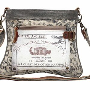 Myra Bag Chateau Cross Upcycled Canvas Bag S-1148