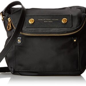 Marc by Marc Jacobs Preppy Nylon Mini Natasha Cross Body Bag, Black, One Size