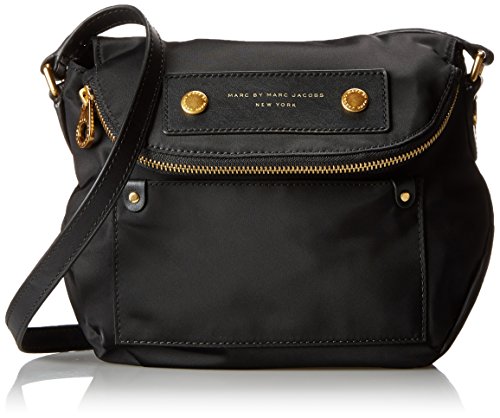 Marc by Marc Jacobs Preppy Nylon Mini Natasha Cross Body Bag, Black, One Size