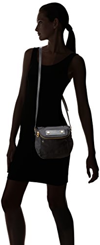 Marc by Marc Jacobs Preppy Nylon Mini Natasha Cross Body Bag, Black, One Size