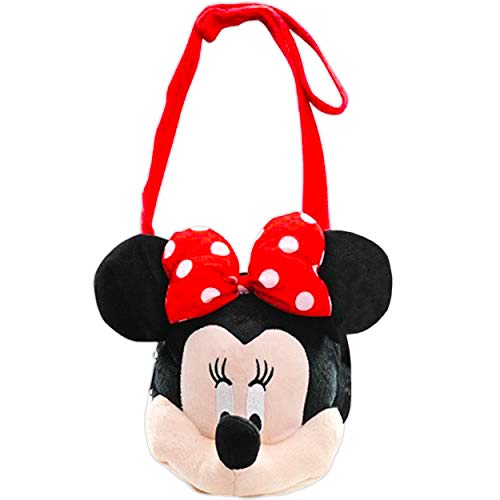 Disney Minnie Mouse Girls Long strap Plush HandBag