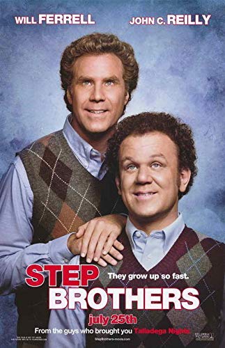 MariposaPrints 65685 Step Brothers Movie Will Ferrell, John C. Reilly Decor Wall 36x24 Poster Print