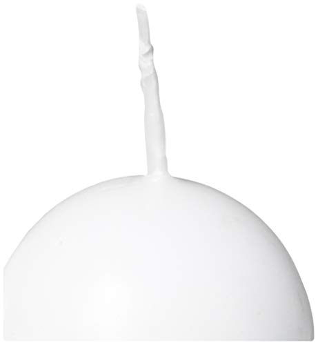 Biedermann 12 Small Ball Candles, White