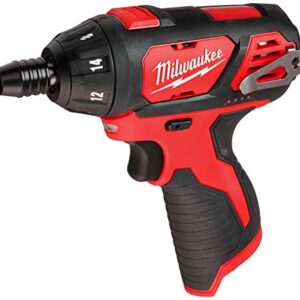 Milwaukee 2401-20 M12 12-Volt Lithium-Ion Cordless 1/4 in. Hex Screwdriver (Tool-Only)