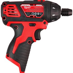 Milwaukee 2401-20 M12 12-Volt Lithium-Ion Cordless 1/4 in. Hex Screwdriver (Tool-Only)