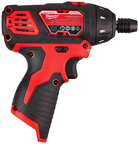 Milwaukee 2401-20 M12 12-Volt Lithium-Ion Cordless 1/4 in. Hex Screwdriver (Tool-Only)