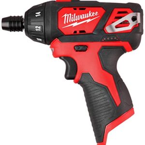 Milwaukee 2401-20 M12 12-Volt Lithium-Ion Cordless 1/4 in. Hex Screwdriver (Tool-Only)