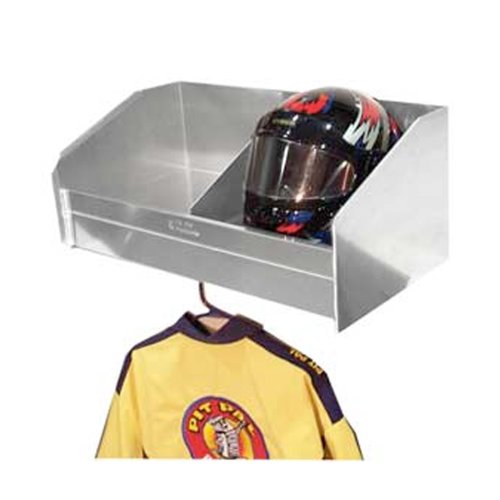 Pit Pal Products 331 28.25" x 15" x 12" 2-Bay Helmet Shelf