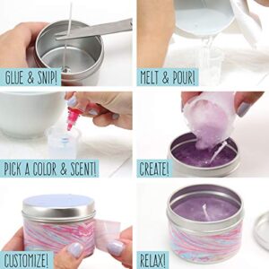 STMT D.I.Y. Custom Candles, Candle Maker Kit, DIY Candle Making Set, Make Your Own Candle Starter Kit for Kids, Ages 8+