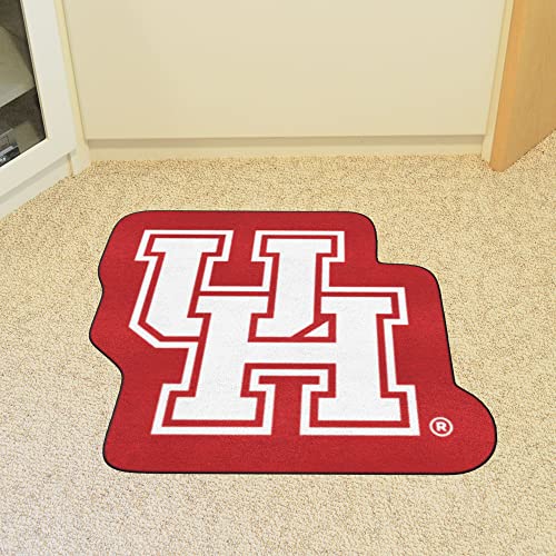 FANMATS NCAA Houston Cougars University of Houstonmascot Mat, Team Color, One Size