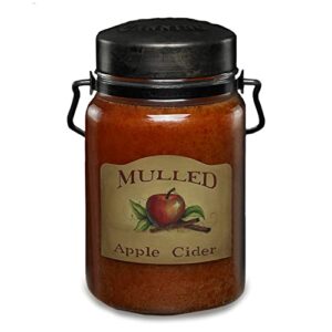 mulled apple cider 26oz jar candle