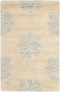 safavieh soho collection 2′ x 3′ beige soh424d handmade premium wool accent rug