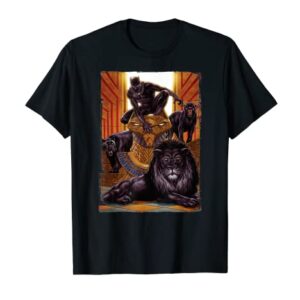 Marvel Black Panther King In the Lion's Den Graphic T-Shirt T-Shirt