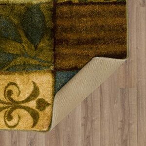 Mohawk Home Multicolor Les Fleurs La Terre Area Rug (3 PC Set 20"x30", 20"x45", 30"x50") (12164 416 3P0005)