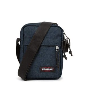 eastpak the one shoulder bag – storage for keys, wallet, and more – triple denim