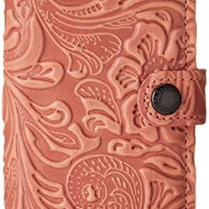 Secrid Mini Wallet Genuine Leather Ornament Rose Safe Card Case max 12 cards