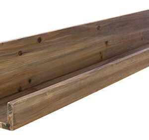 kieragrace Muskoka Pugh Shelf - Walnut, 36"