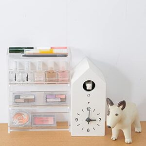 MUJI Acrylic 3-Shelf Display Stand, 17.5 cm Width x 6.5 cm Depth x 23 cm Height