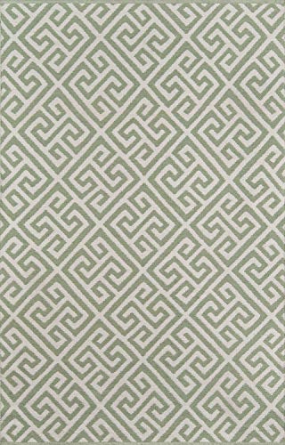 Madcap Cottage Palm Beach Brazilian Avenue Area, Indoor Outdoor Rug, 3'6" X 5'6", Green