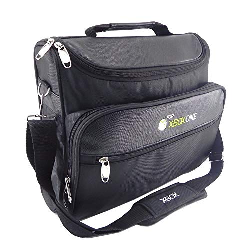 UbiGear Travel Carry Case Bag for Microsoft Ms Xbox One Console Shoulder Carrying Black