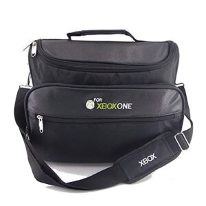 UbiGear Travel Carry Case Bag for Microsoft Ms Xbox One Console Shoulder Carrying Black