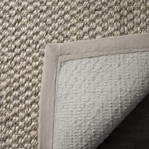 SAFAVIEH Natural Fiber Collection 2' x 3' Marble NF525C Premium Sisal Accent Rug