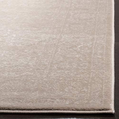 SAFAVIEH Carnegie Collection 5'1" x 7'6" Light Beige/Cream CNG631B Vintage Distressed Non-Shedding Living Room Bedroom Area Rug