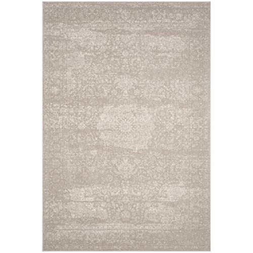 SAFAVIEH Carnegie Collection 5'1" x 7'6" Light Beige/Cream CNG631B Vintage Distressed Non-Shedding Living Room Bedroom Area Rug