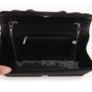 Nodykka Purses and Handbags Envelope Evening Clutch Crossbody Bags Velvet Classic Wedding Party Shoulder Bag for Women