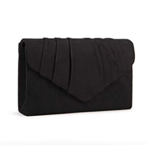 Nodykka Purses and Handbags Envelope Evening Clutch Crossbody Bags Velvet Classic Wedding Party Shoulder Bag for Women