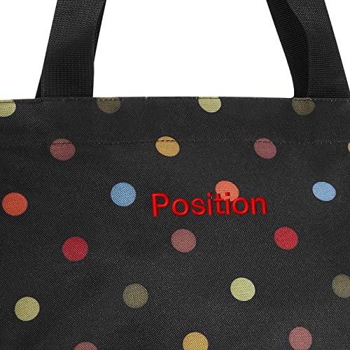 reisenthel shopper M dots – Spacious shopping bag and classy handbag in one - Made of water-repellent material