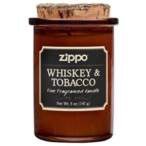 zippo spirit candle – whiskey and tobacco – 5 oz.