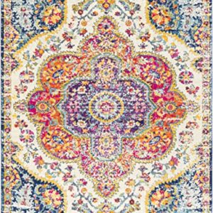 Artistic Weavers Romaine Vintage Medallion Area Rug,7'10" x 10'3",Orange