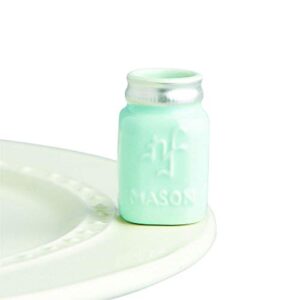 nora fleming hand-painted mini: you’re a-mason! (mason jar) a234
