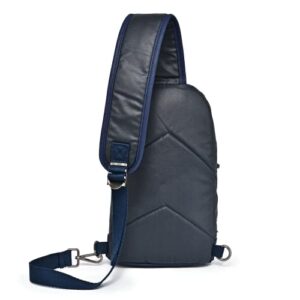 Urban Light Coated Canvas Sling Bag (Navy)