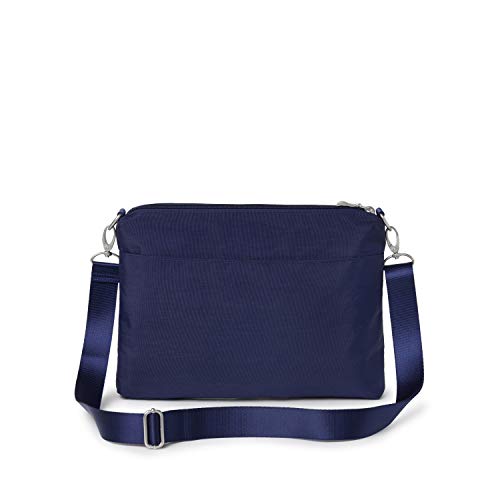 Baggallini womens New Classic five blocks crossbody bag, Navy, One Size US