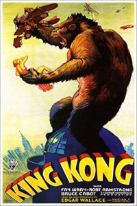 american gift services – king kong vintage movie poster 3-24×36