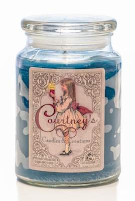 Courtney's Candles After Midnight Maximum Scented 26oz Large Jar Candle