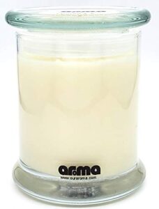 our aroma – french vanilla soy wax 12 oz jar candle