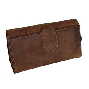 STS Ranchwear Women's The Baroness Tri-fold Wallet, Brown, One Size